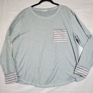 New Ekouaer Active Long Sleeve Top Size 2X